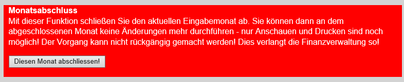 Hotelsoftware Kassenbuch
