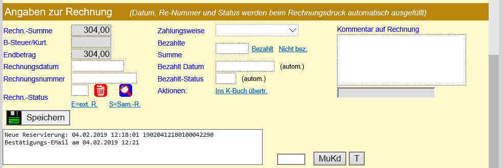 Hotelsoftware Reservierungen