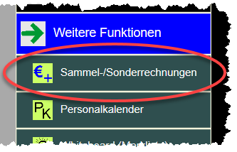 Sammel-/Sonderrechnungen
