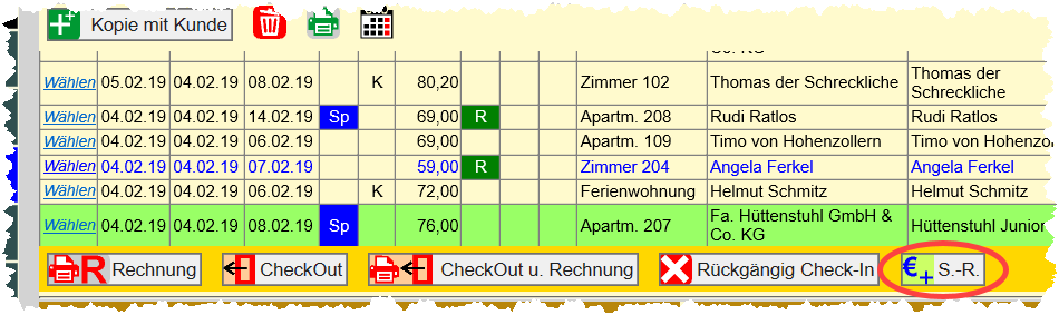 Sammelrechnung