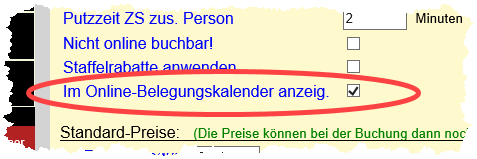 Online-Belegungsplan